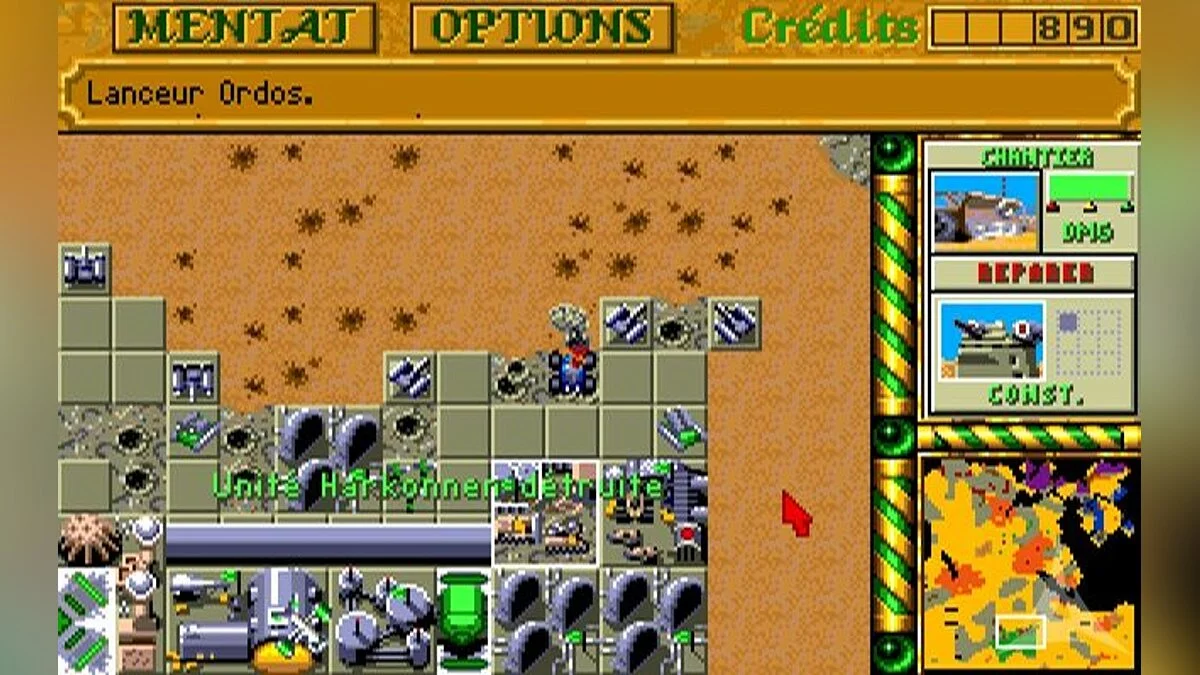 Скриншот из игры Dune - The Battle for Arrakis - 1