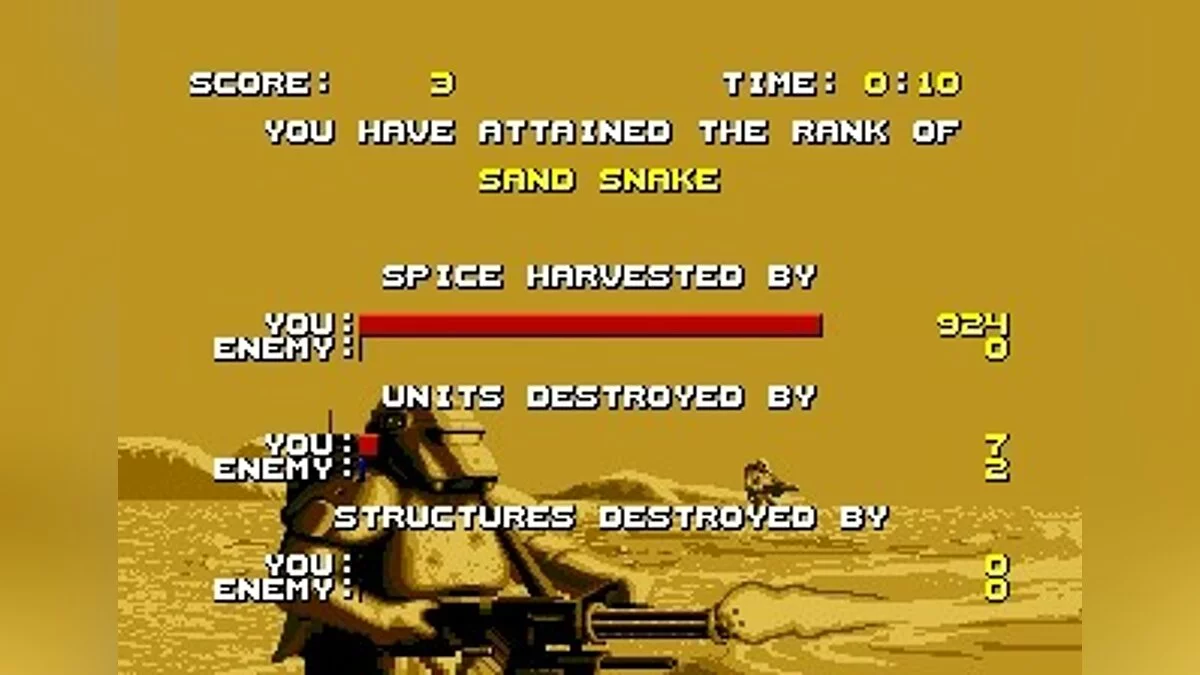 Скриншот из игры Dune - The Battle for Arrakis - 2