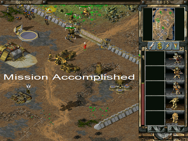 Скриншот из игры Command & Conquer: Tiberian Sun: Firestorm - 10