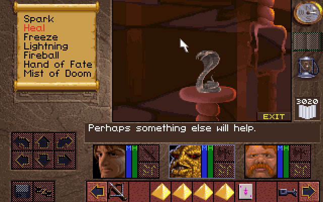 Скриншот из игры Lands of Lore: The Throne of Chaos - 54