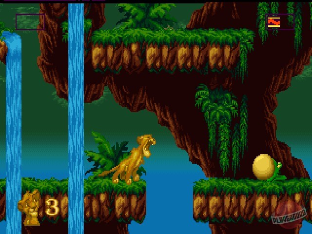 Скриншот из игры The Lion King - 8