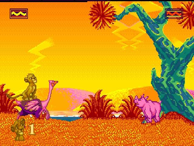 Скриншот из игры The Lion King - 11