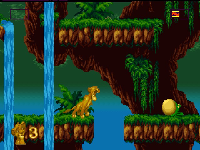 Скриншот из игры The Lion King - 13