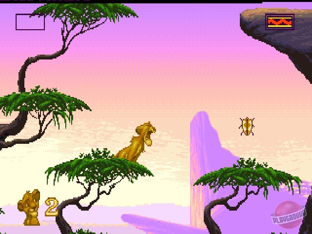 Скриншот из игры The Lion King - 4