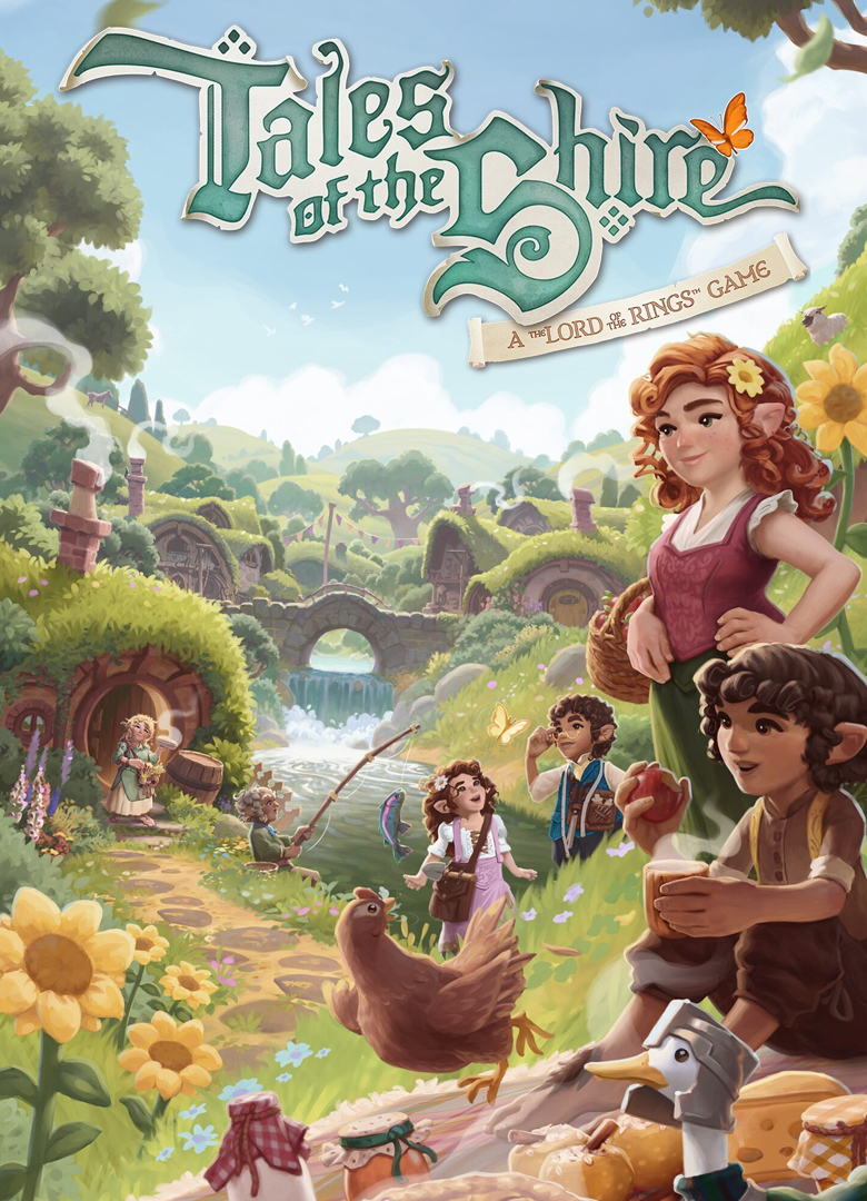 Обложка игры Tales of the Shire: A The Lord of the Rings Game