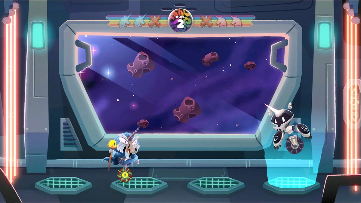 Скриншот из игры Unicorns on Unicycles - 25