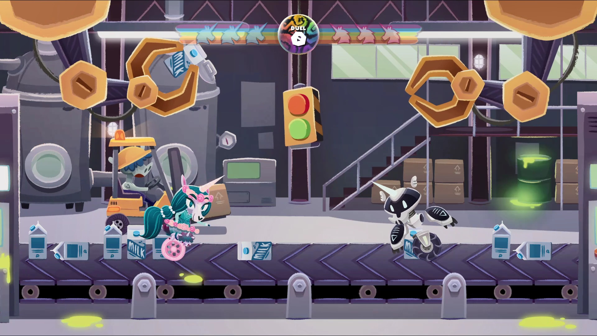 Скриншот из игры Unicorns on Unicycles - 14