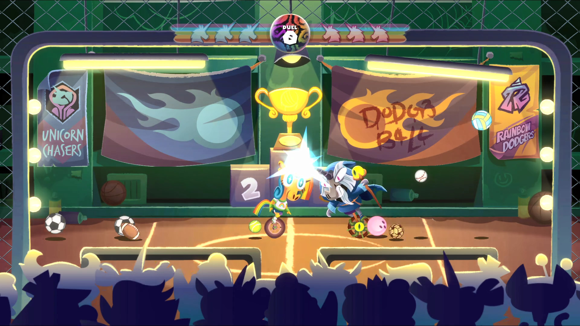 Скриншот из игры Unicorns on Unicycles - 16