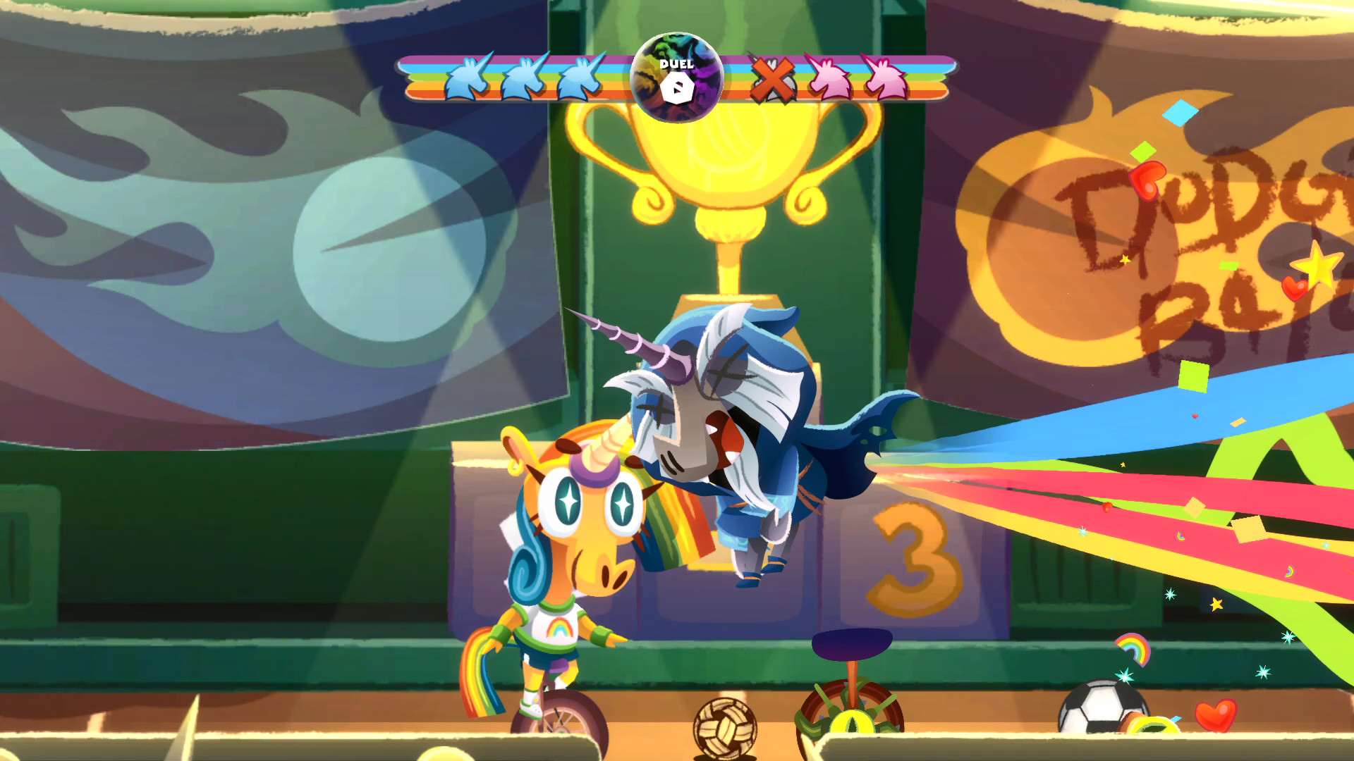 Скриншот из игры Unicorns on Unicycles - 17