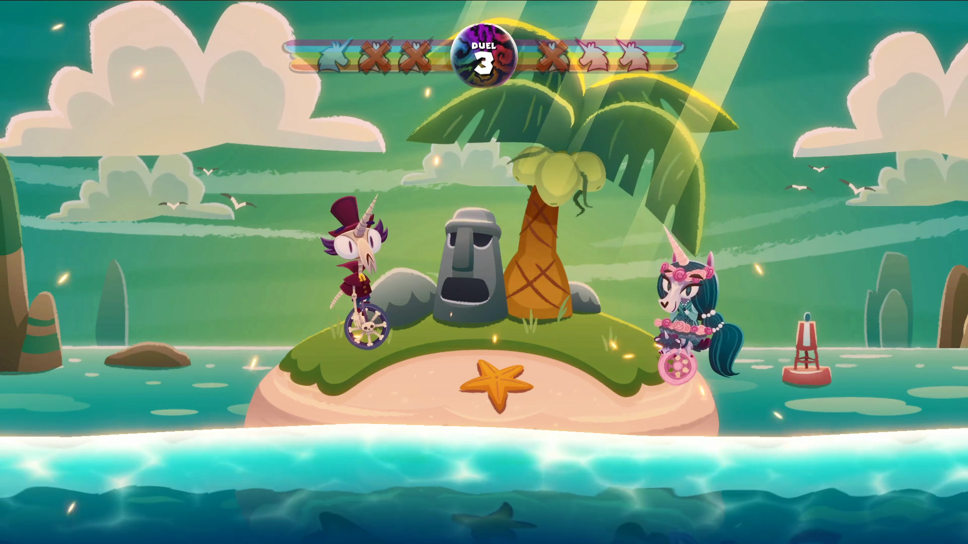 Скриншот из игры Unicorns on Unicycles - 18