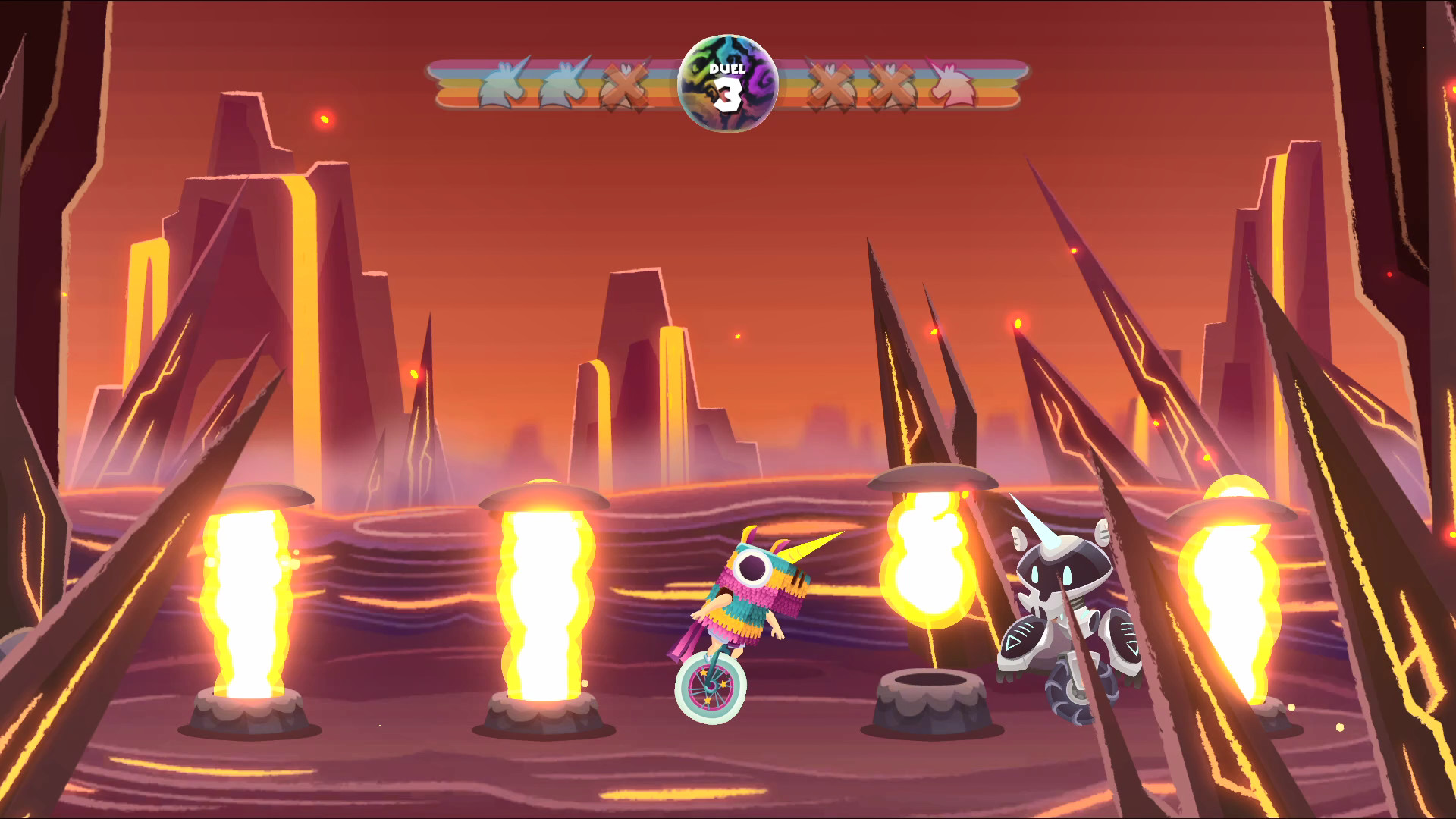Скриншот из игры Unicorns on Unicycles - 19