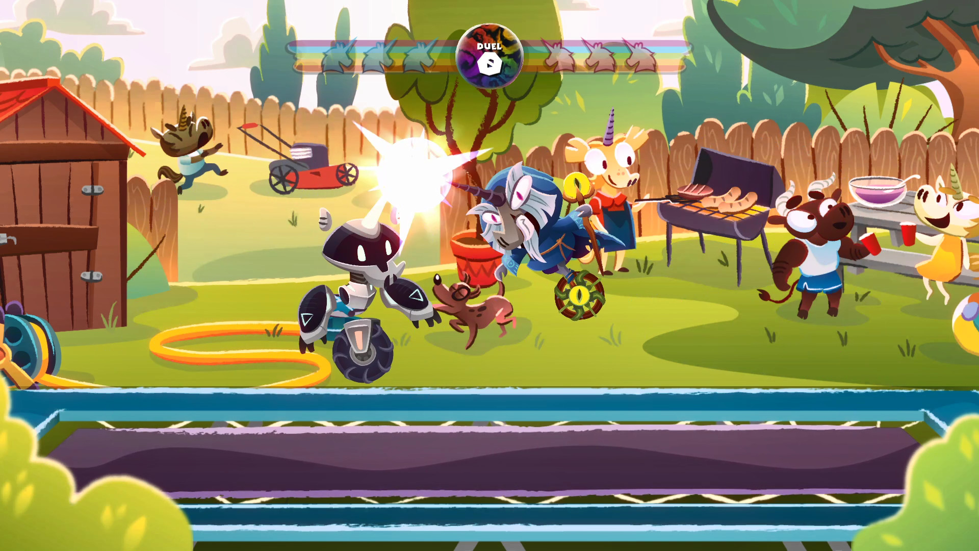 Скриншот из игры Unicorns on Unicycles - 20