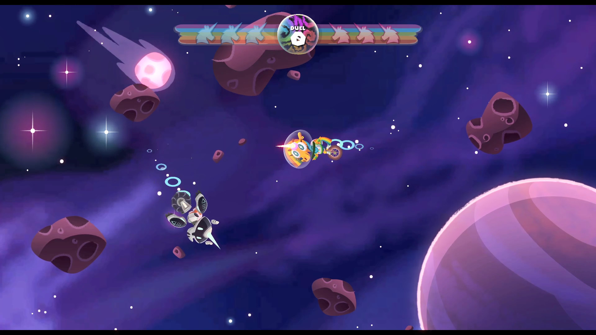 Скриншот из игры Unicorns on Unicycles - 9