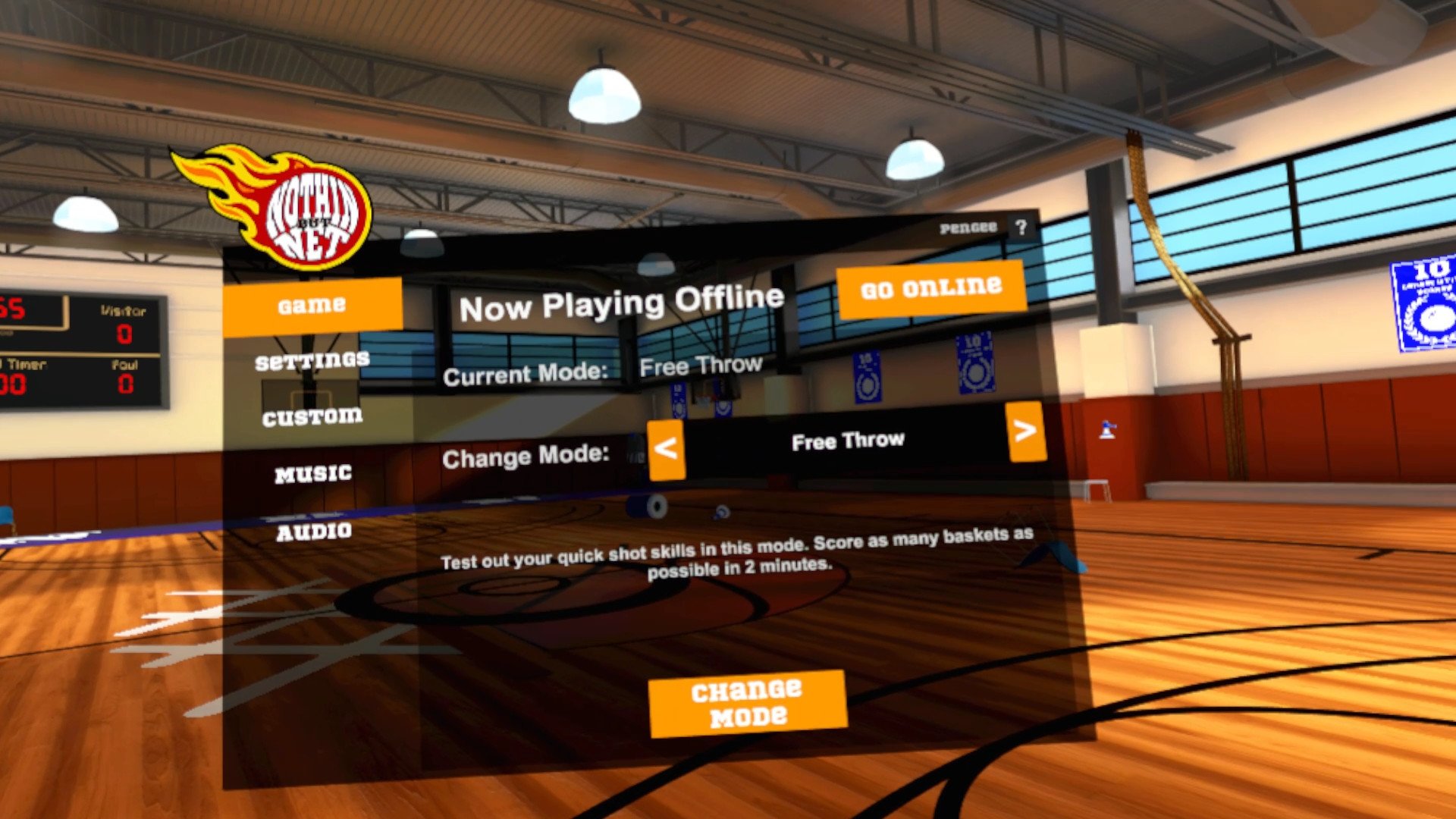 Скриншот из игры Nothin' But Net - 5