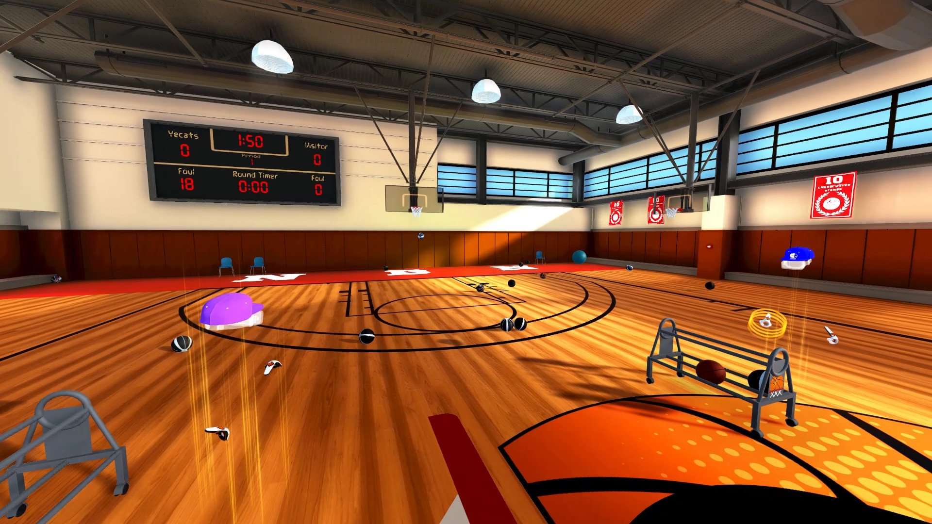 Скриншот из игры Nothin' But Net - 8