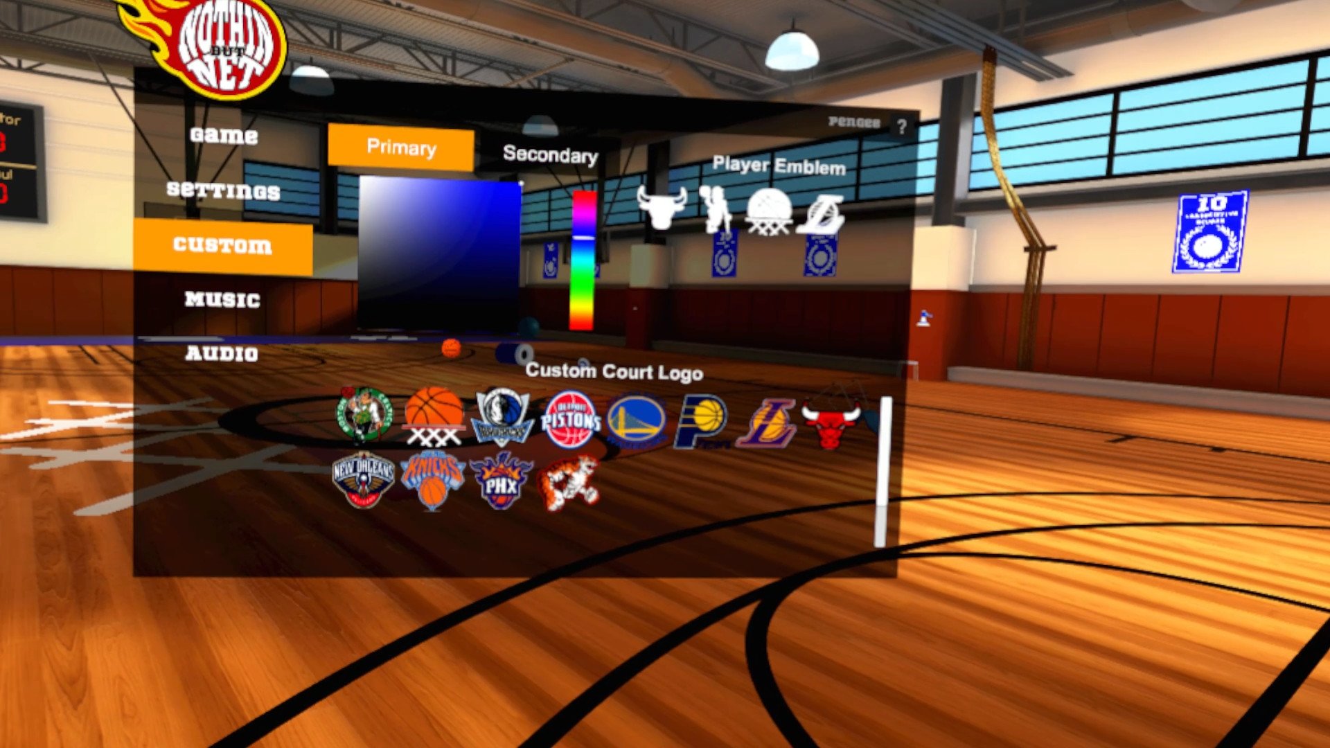 Скриншот из игры Nothin' But Net - 21