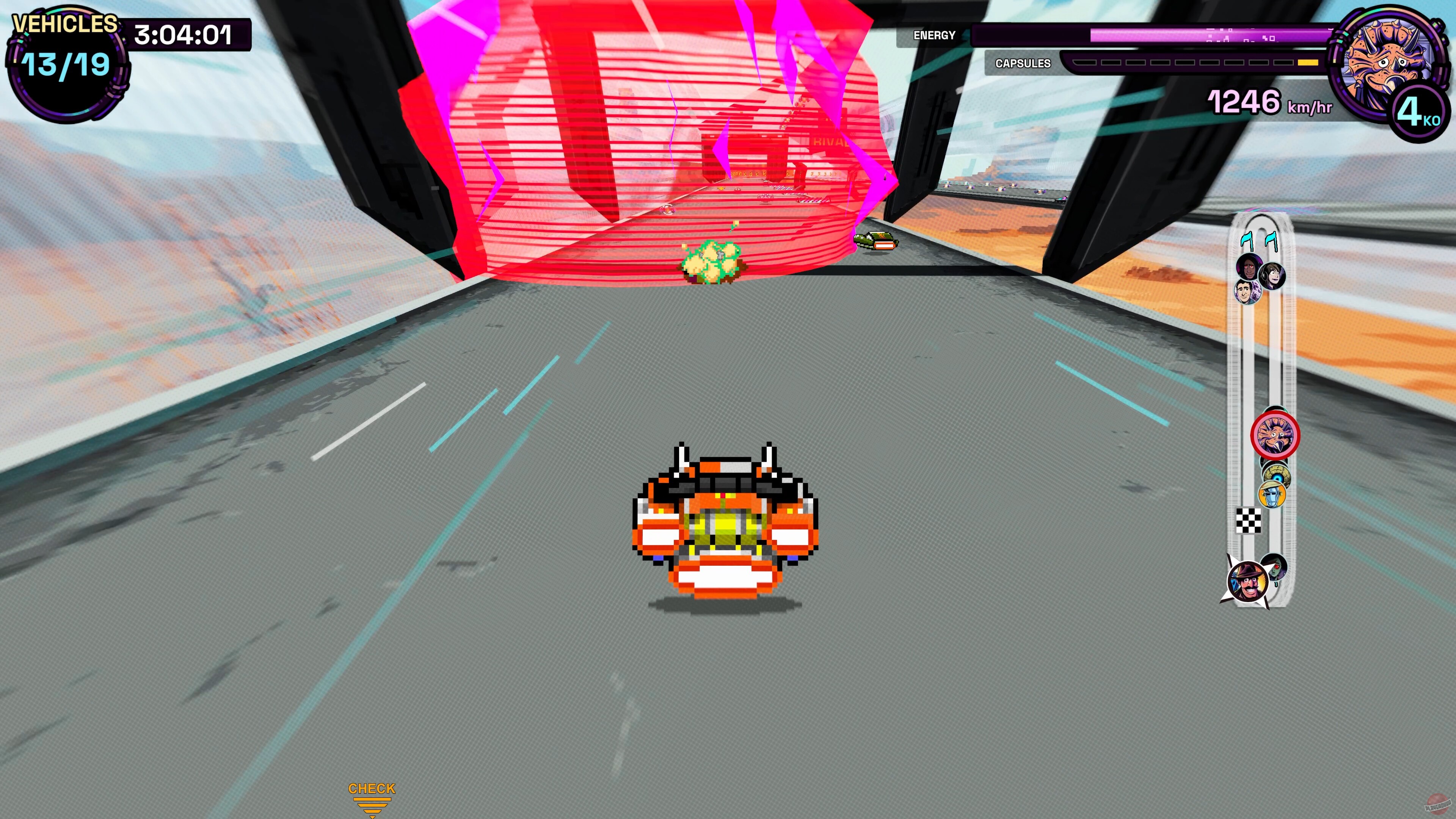 Скриншот из игры Star Racer - 2