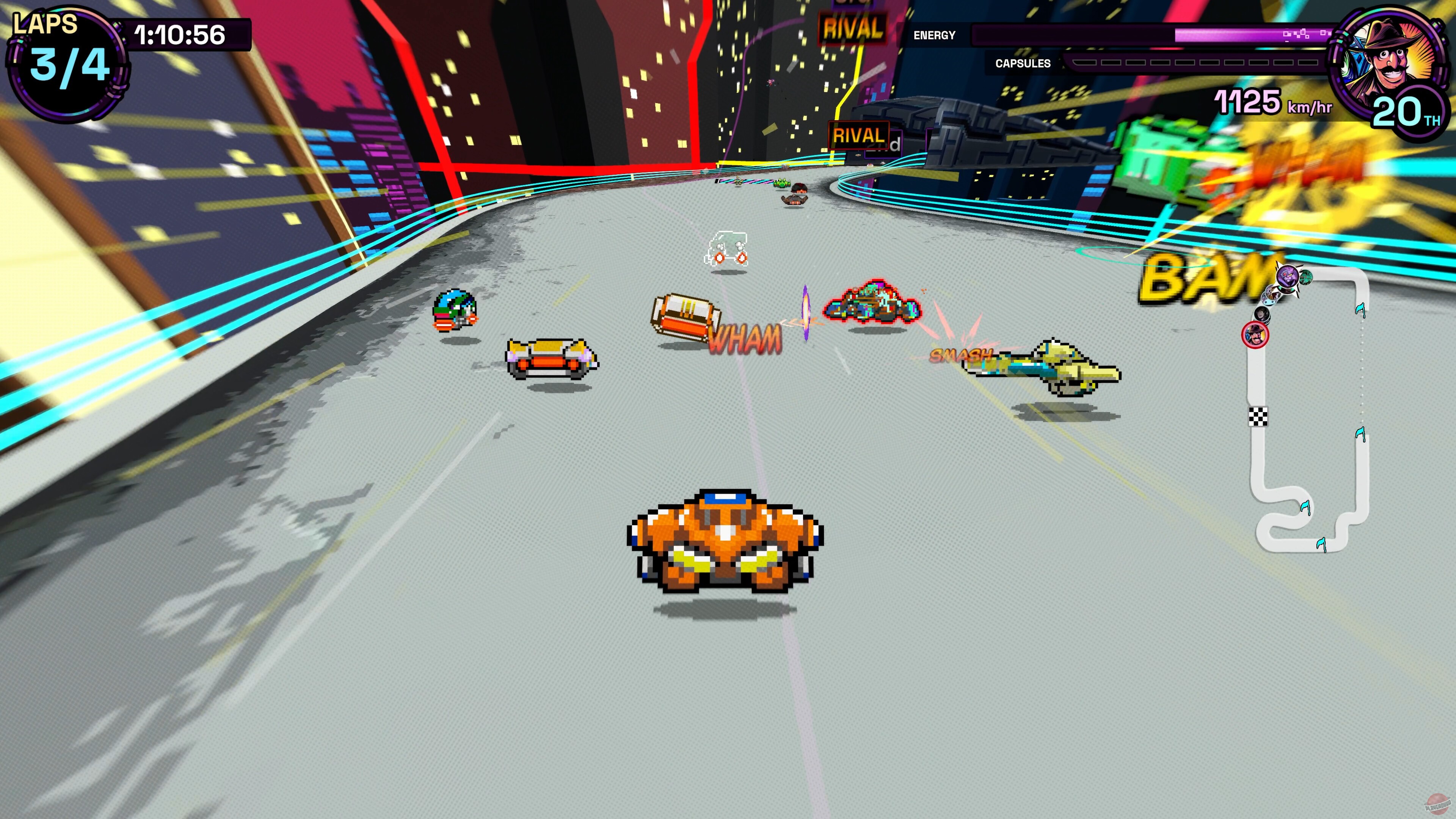 Скриншот из игры Star Racer - 17