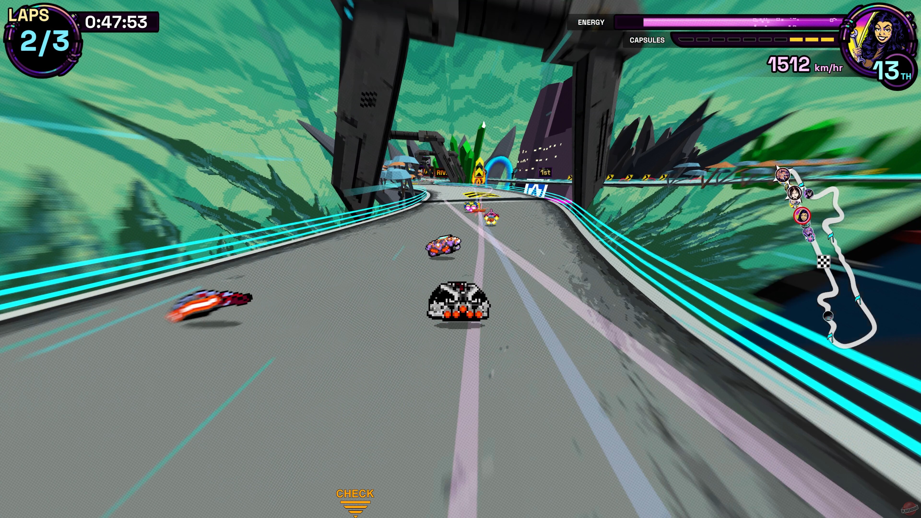 Скриншот из игры Star Racer - 6