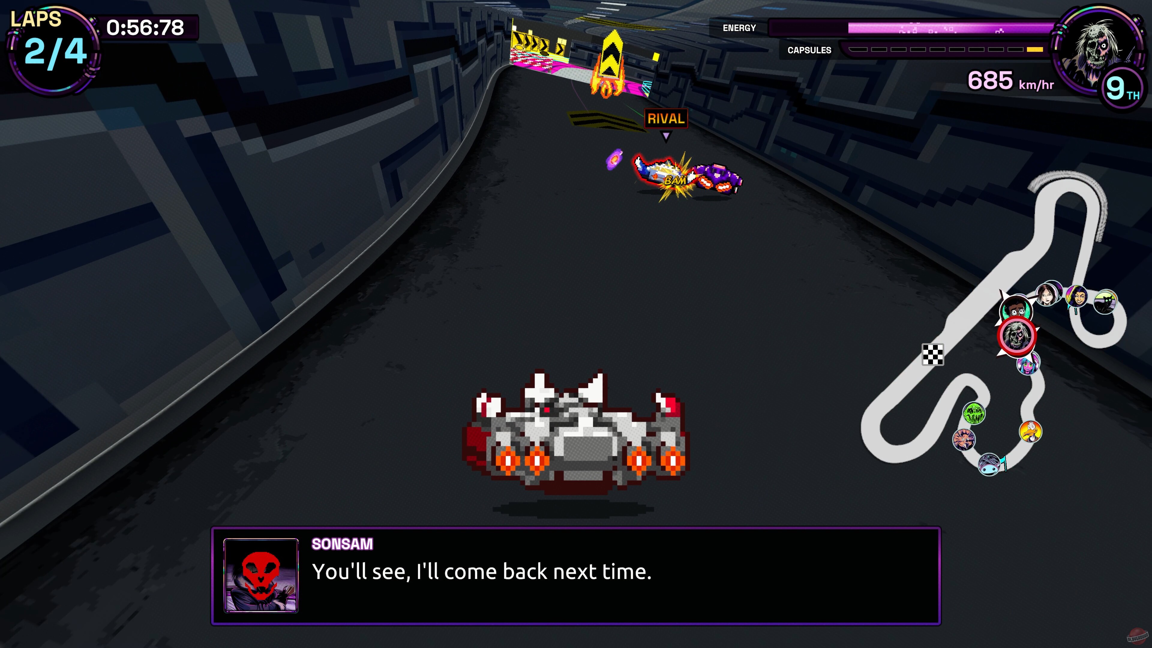 Скриншот из игры Star Racer - 5