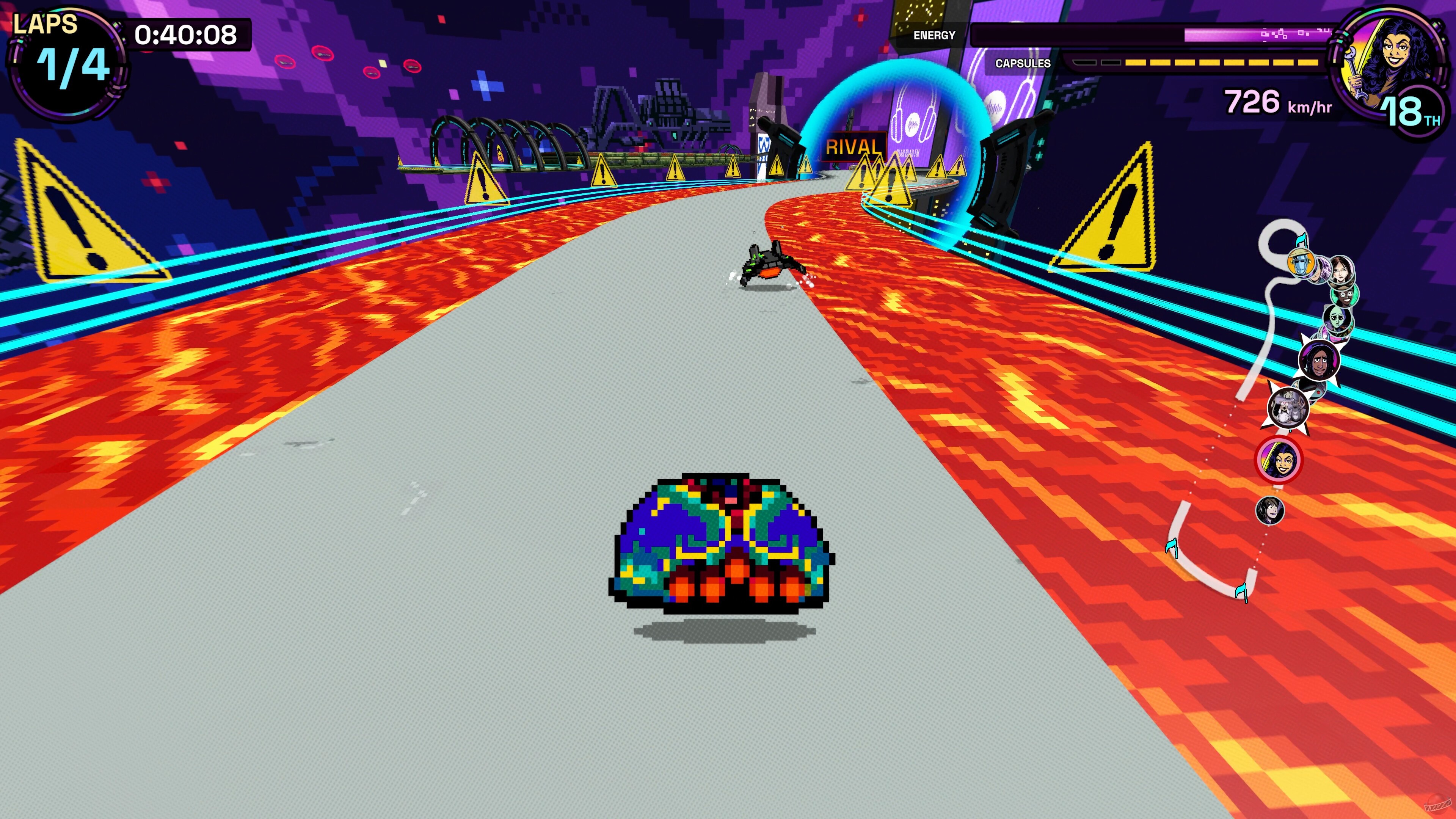 Скриншот из игры Star Racer - 3