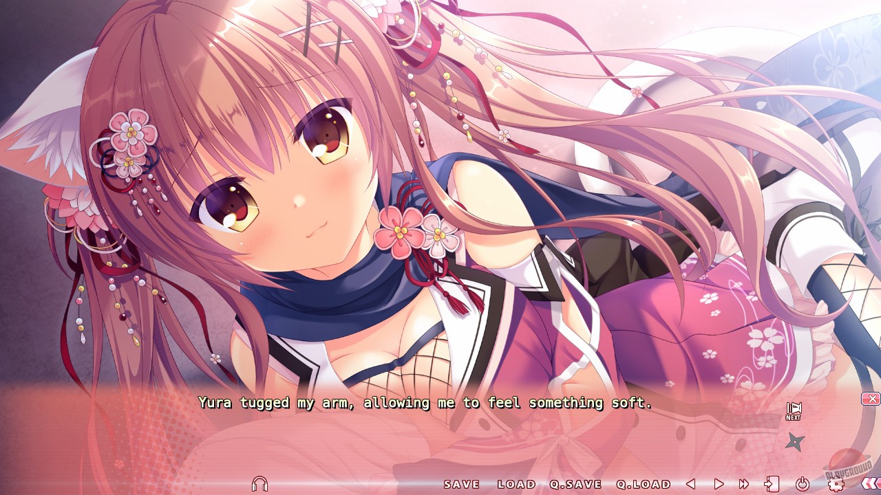 Скриншот из игры NEKO-NIN exHeart - 3