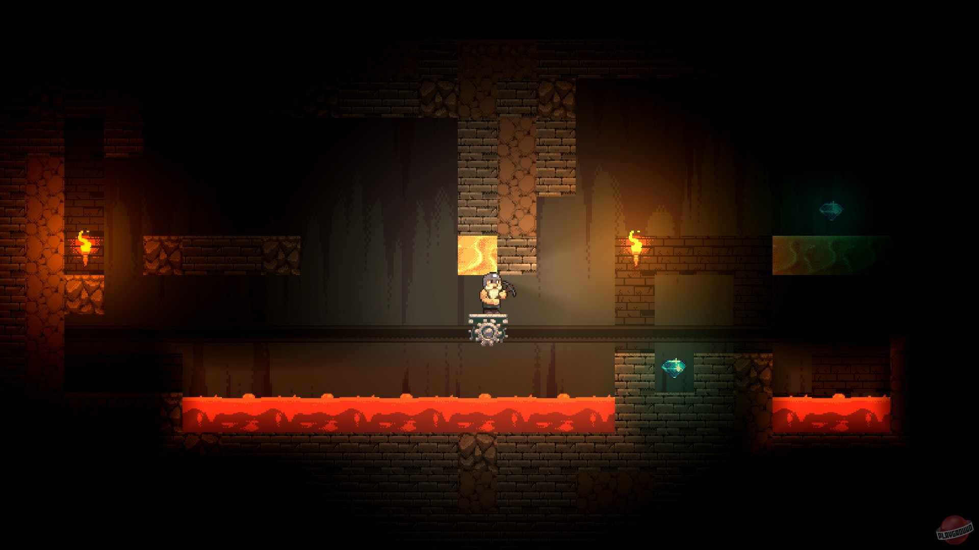 Скриншот из игры Beardy the Digger - 1