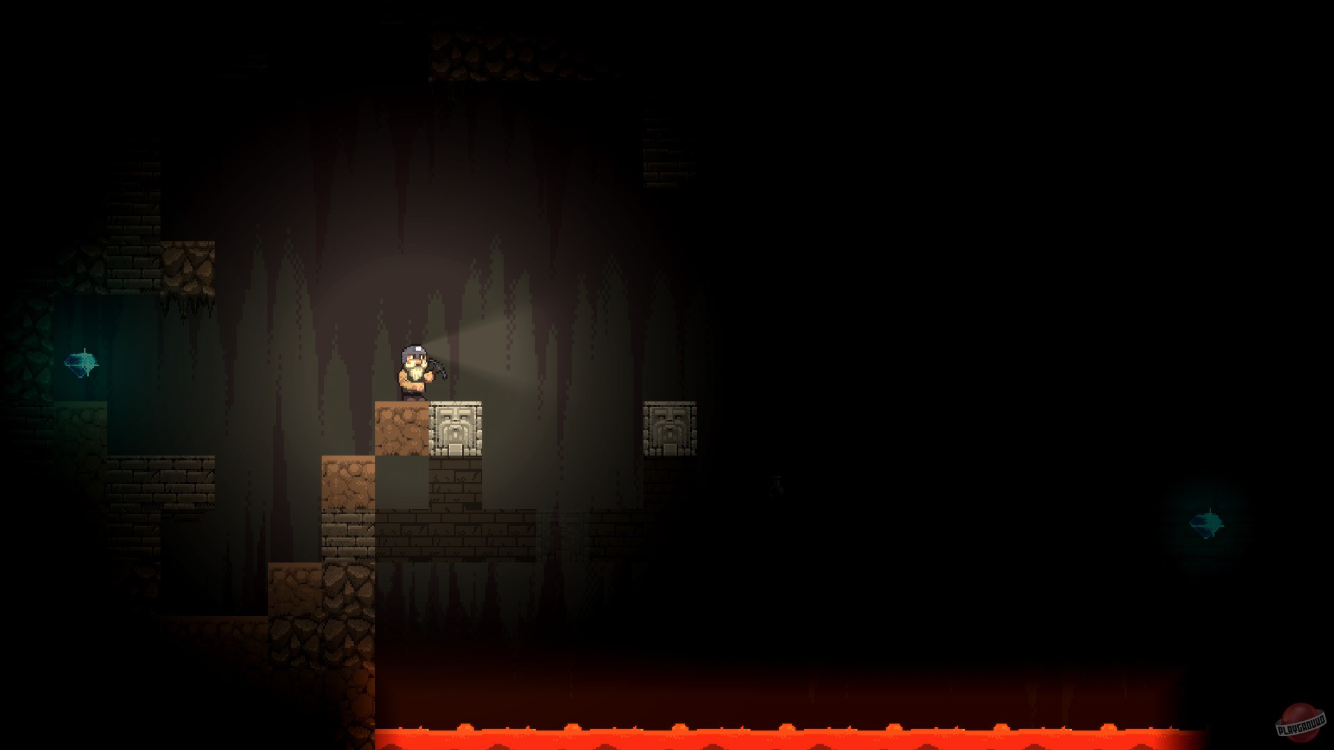 Скриншот из игры Beardy the Digger - 6