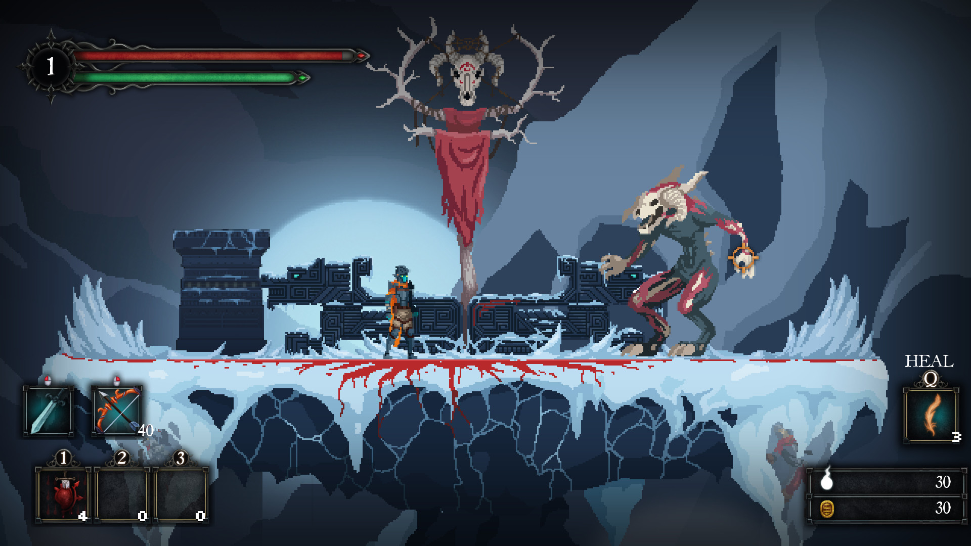 Скриншот из игры Death's Gambit - 17