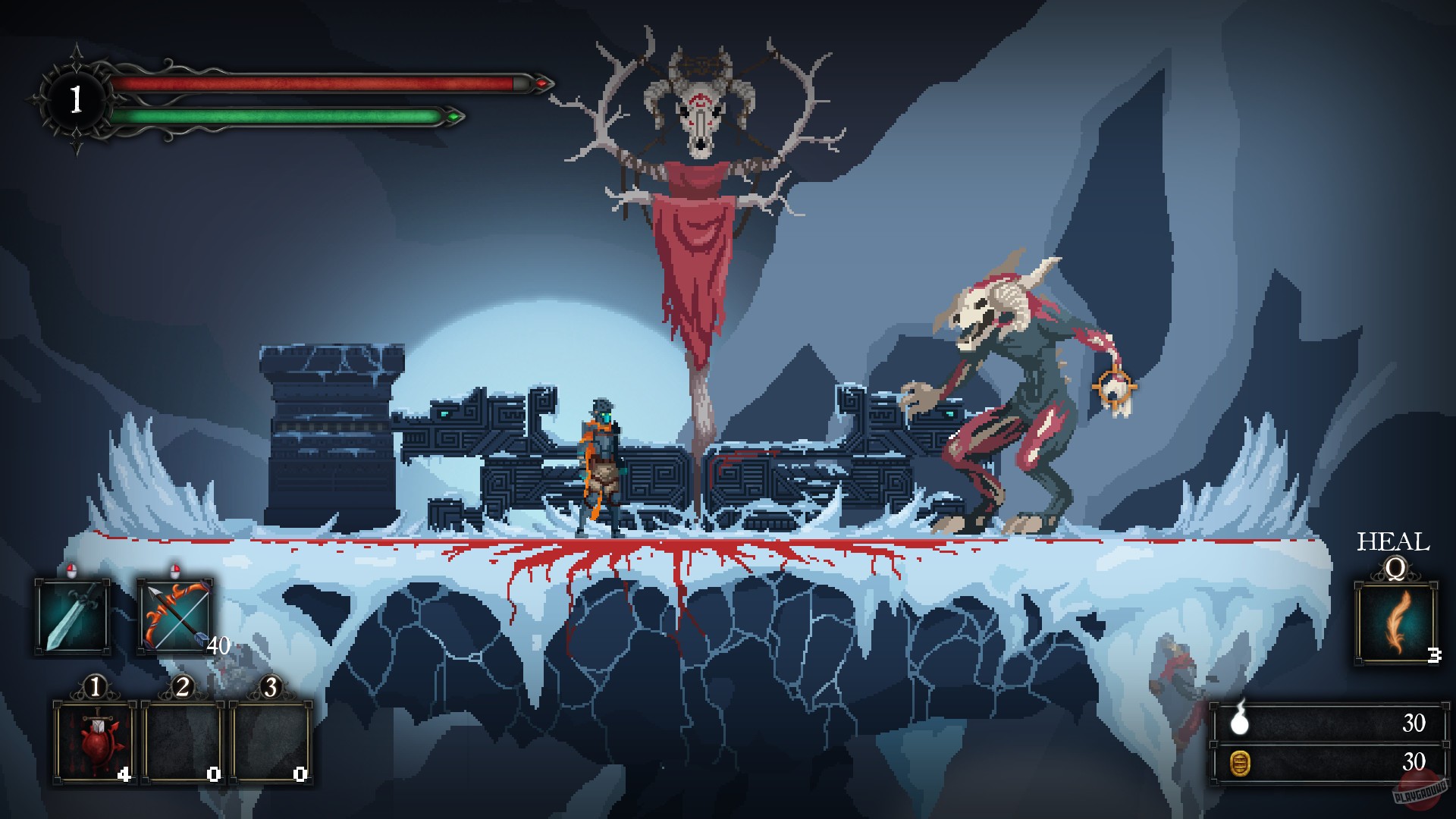 Скриншот из игры Death's Gambit - 18
