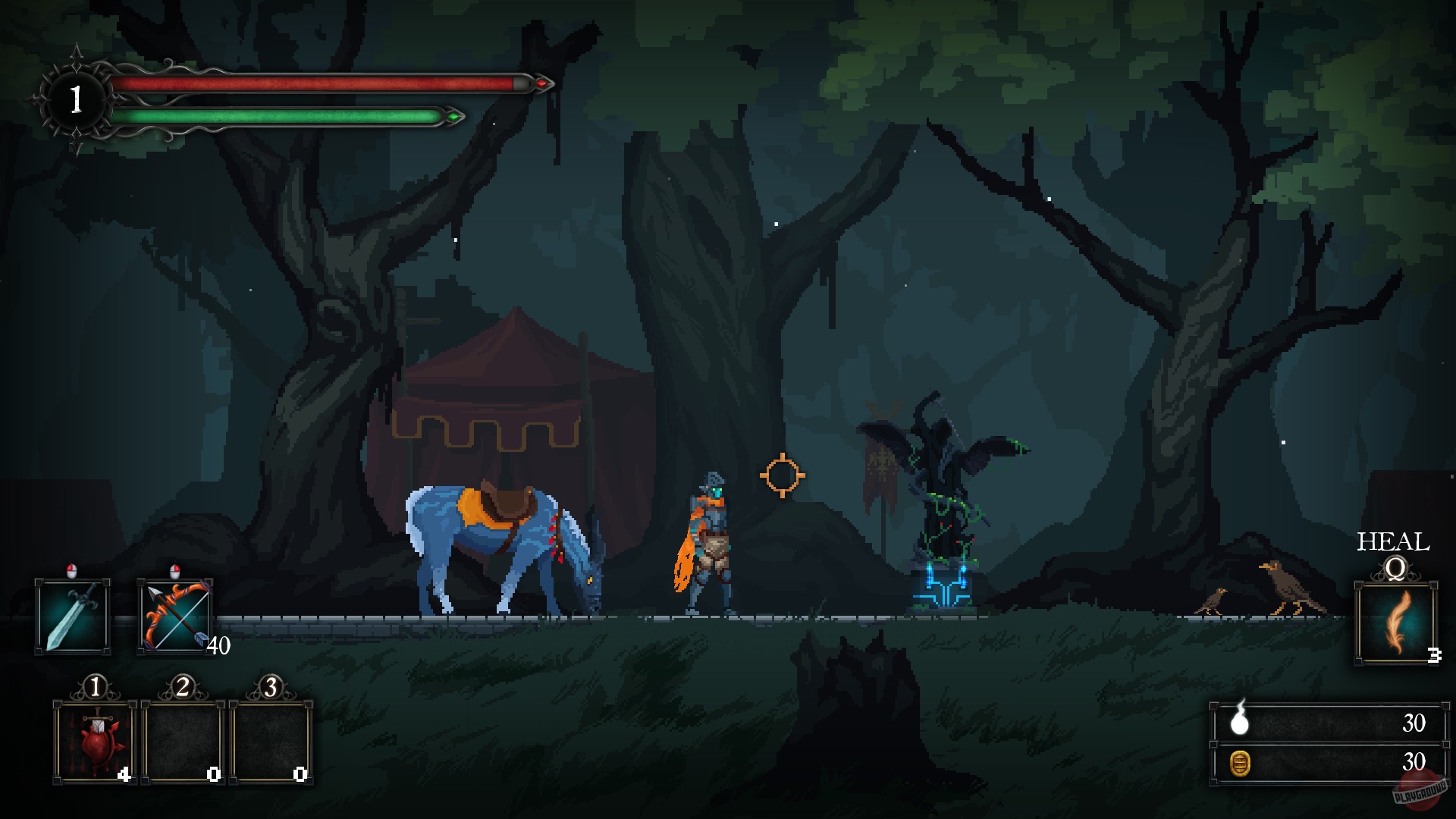 Скриншот из игры Death's Gambit - 15