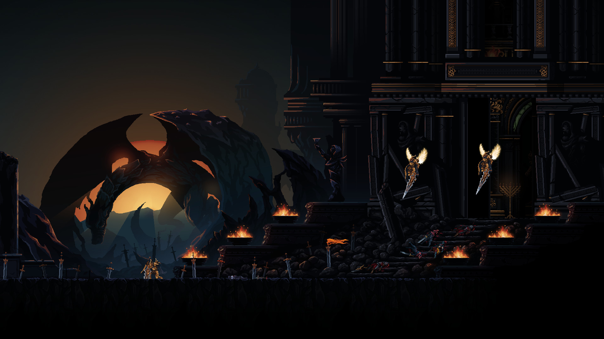 Скриншот из игры Death's Gambit - 20