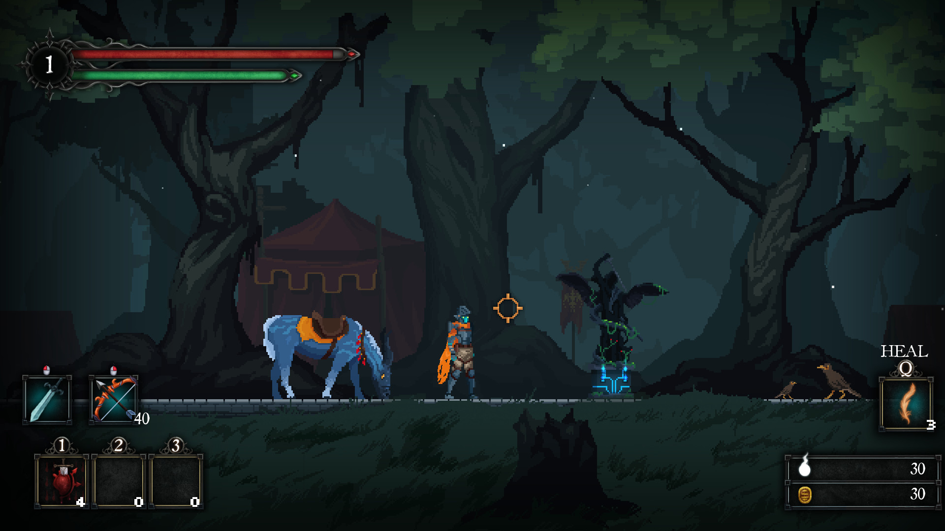 Скриншот из игры Death's Gambit - 26