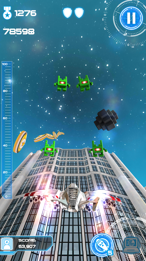 Скриншот из игры Jet Run: City Defender - 8