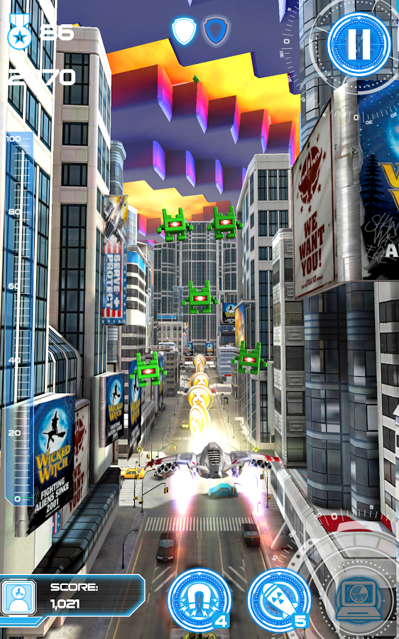 Скриншот из игры Jet Run: City Defender - 15