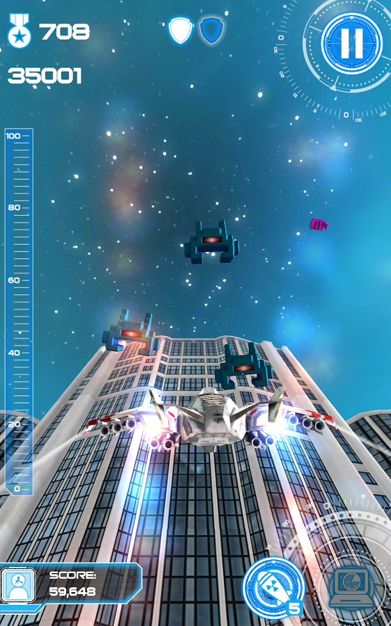 Скриншот из игры Jet Run: City Defender - 7