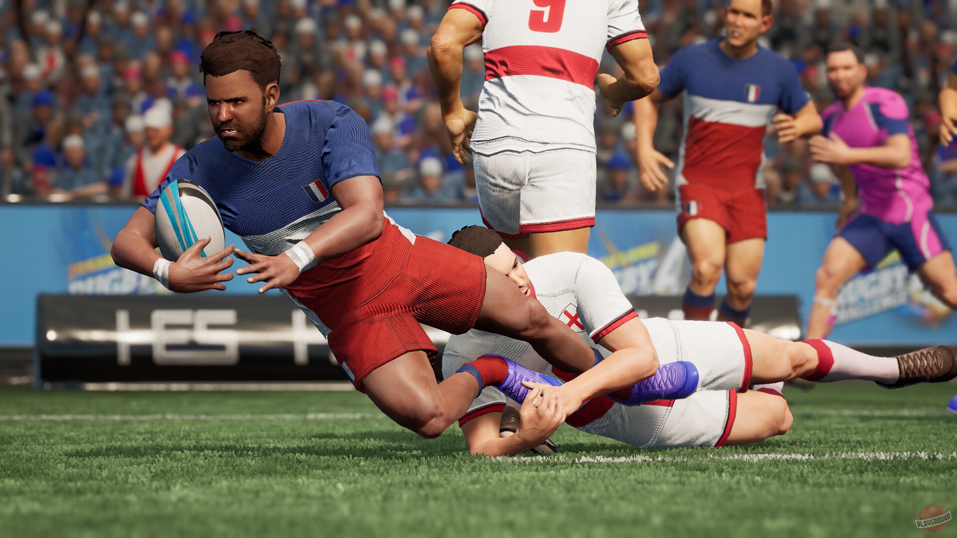 Скриншот из игры Jonah Lomu Rugby Challenge 4 - 2