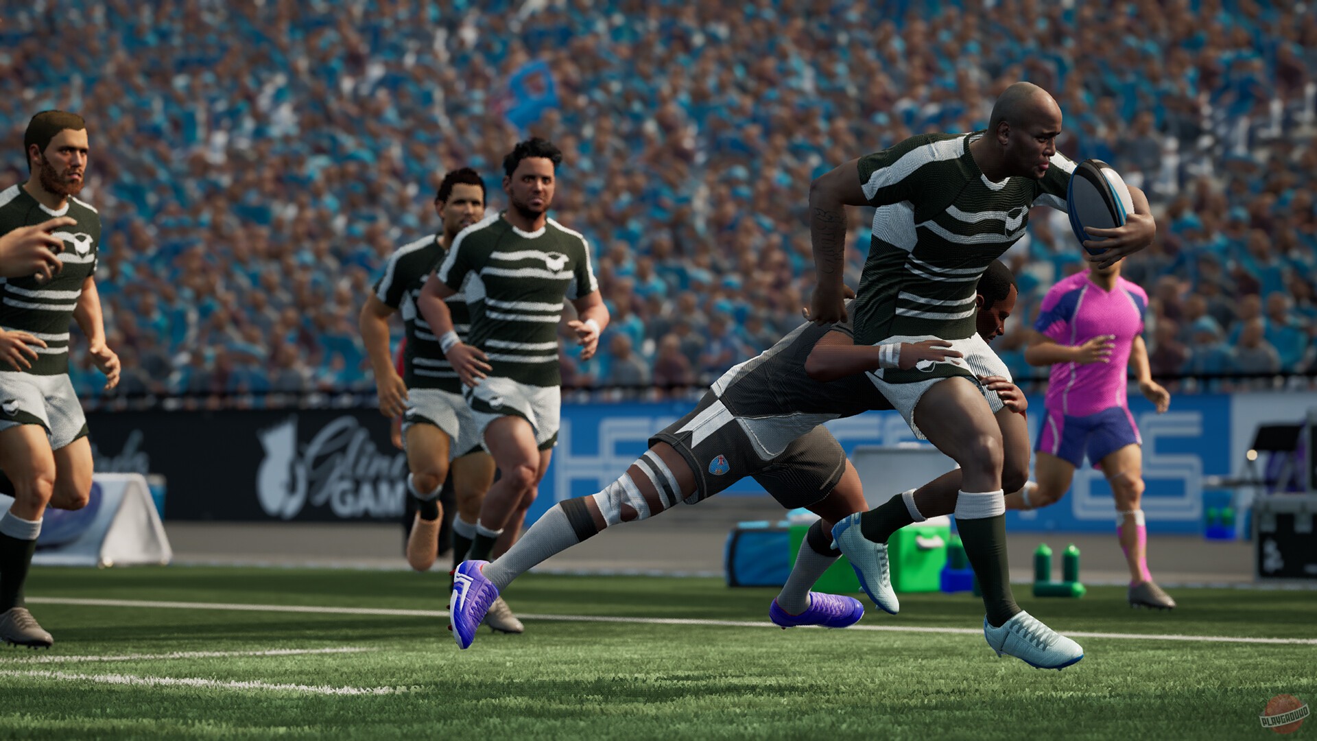 Скриншот из игры Jonah Lomu Rugby Challenge 4 - 5