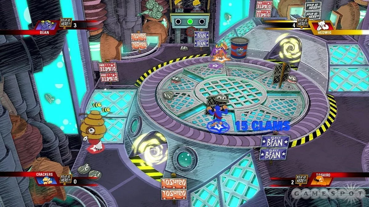 Скриншот из игры Hail to the Chimp - 8