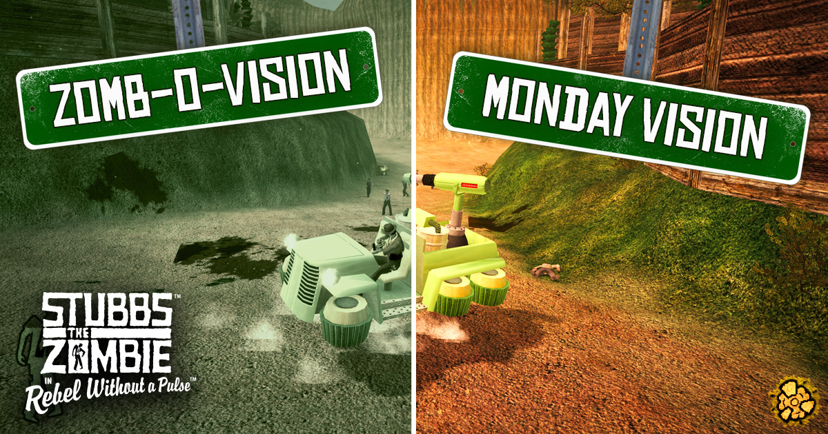 Скриншот из игры Stubbs the Zombie in Rebel without a Pulse - 6