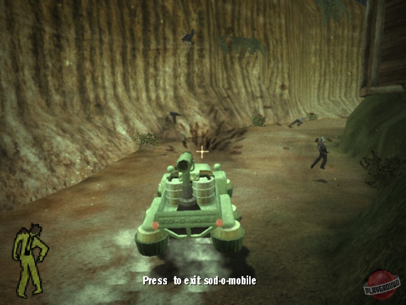 Скриншот из игры Stubbs the Zombie in Rebel without a Pulse - 78