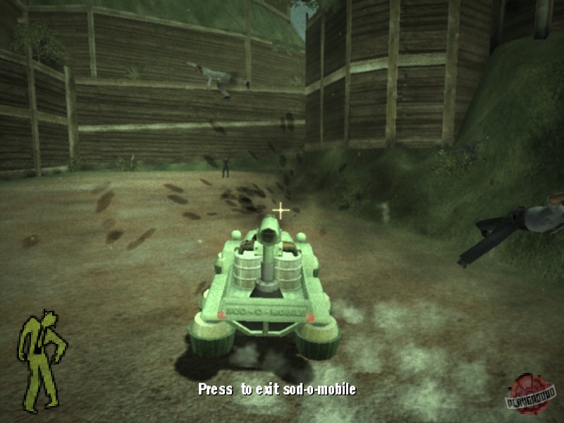 Скриншот из игры Stubbs the Zombie in Rebel without a Pulse - 108