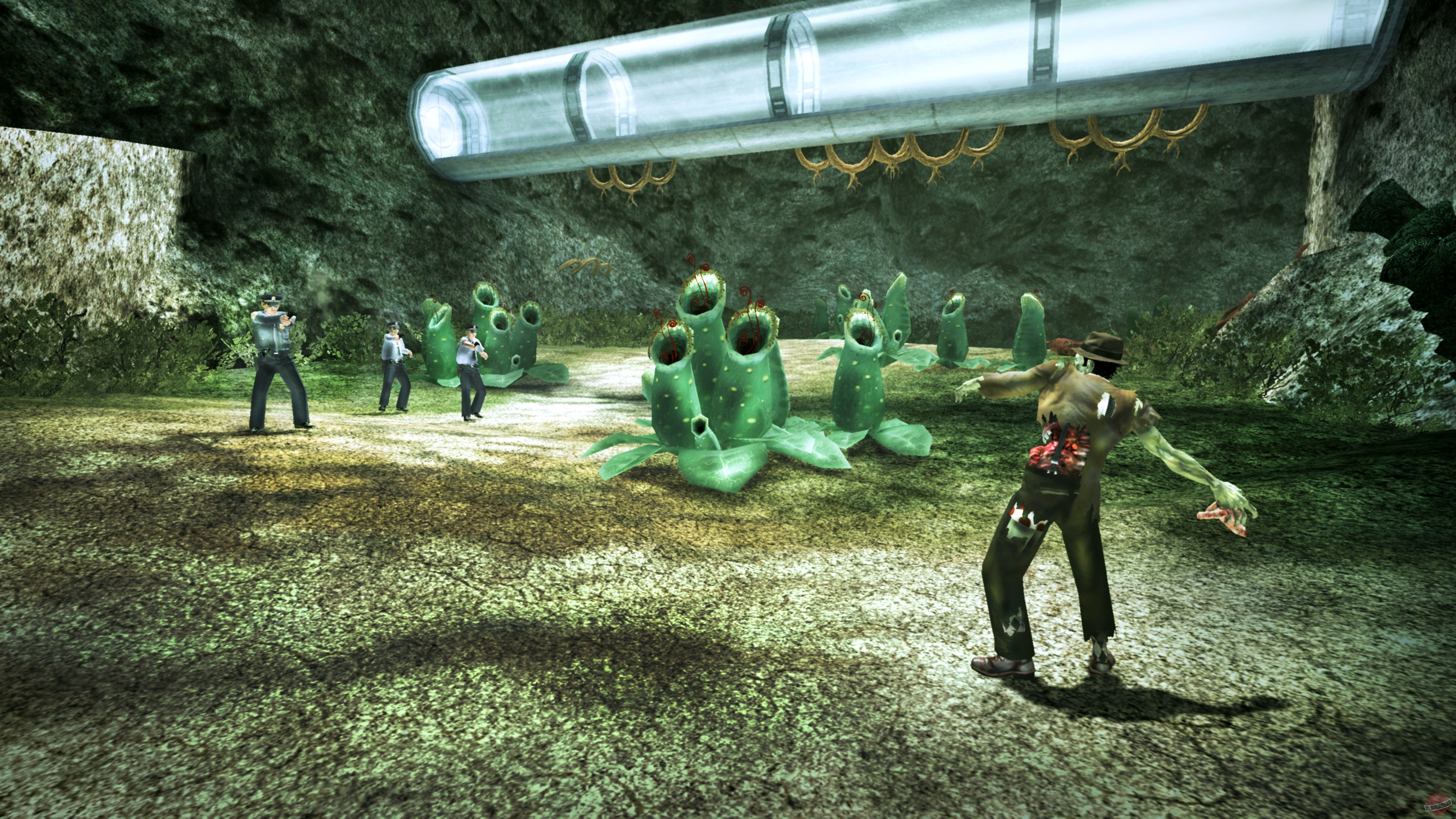 Скриншот из игры Stubbs the Zombie in Rebel without a Pulse - 92