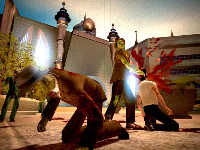 Скриншот из игры Stubbs the Zombie in Rebel without a Pulse - 89