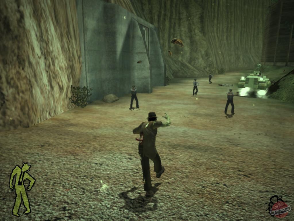 Скриншот из игры Stubbs the Zombie in Rebel without a Pulse - 90