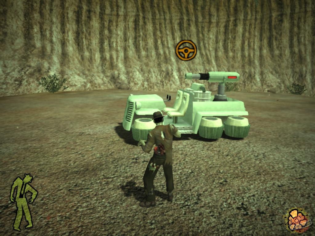 Скриншот из игры Stubbs the Zombie in Rebel without a Pulse - 41