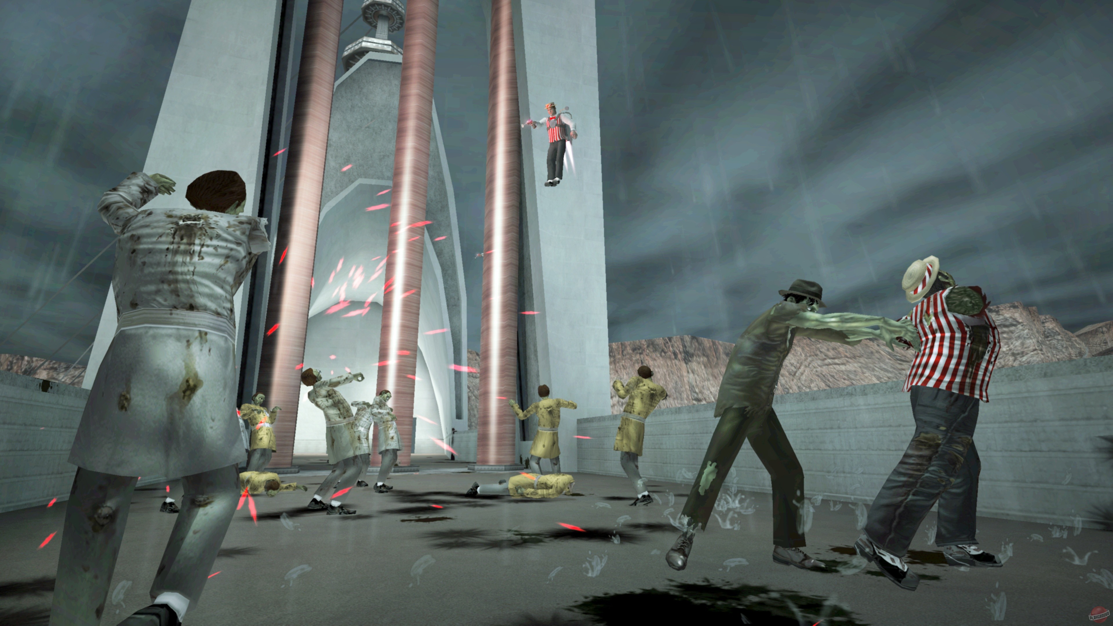 Скриншот из игры Stubbs the Zombie in Rebel without a Pulse - 53