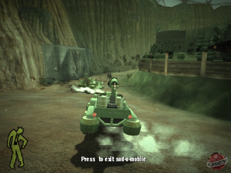 Скриншот из игры Stubbs the Zombie in Rebel without a Pulse - 105