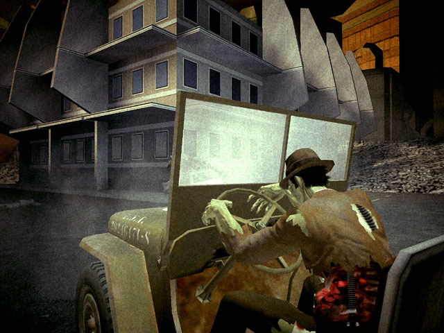 Скриншот из игры Stubbs the Zombie in Rebel without a Pulse - 11