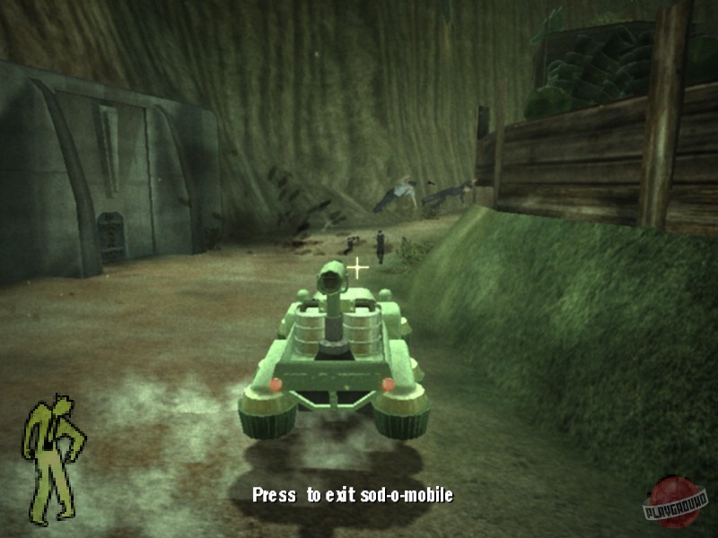 Скриншот из игры Stubbs the Zombie in Rebel without a Pulse - 110